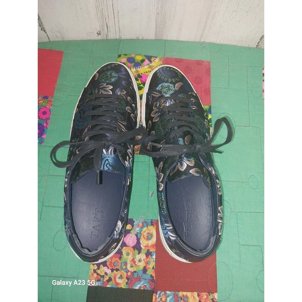 Taft The Jack Sneaker in Eden Handmade Floral Tapestry Men's Casual City Sz 11